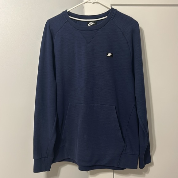 Nike Navy Crewneck Large - Picture 2 of 4
